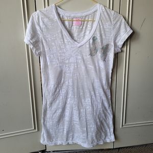 Embellished White tee